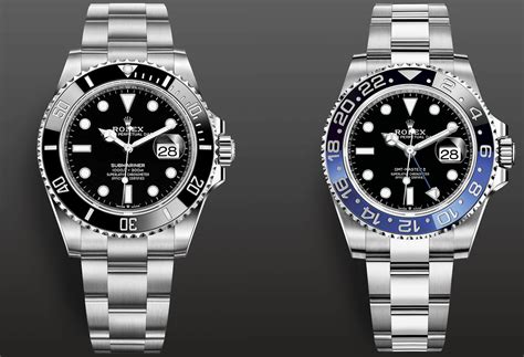 rolex gmt vs submariner price.